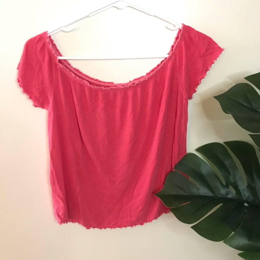 Pink top!